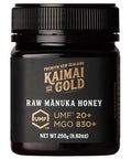 Kaimai Gold Raw Manuka Honey, MGO 830+, New Zealand Honey, Non-GMO, Traceable from Hive to Hand, Daily Wellness Support - 250g (8.8 Oz)