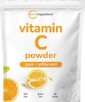 Micro Ingredients Pure Vitamin C Powder 2.2Lbs (1Kg) Unflavored Ascorbic Acid Supplements Vitamins For Women & Men Non-Gmo Gluten Free