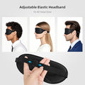 Anpkec Sleep Mask3D Contoured Sleeping Mask99% Light Blocking Eye Mask Zero Eye Pressure Cup Blindfold For Men Women With Adjustable Strap For Sleeping YogaTraveling(Black)