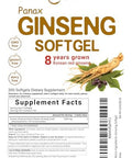 Micro Ingredients Red Panax Ginseng Supplement 300 Softgels High Potency Korean Ginseng Root Extract Supports Energy & Immune Health Non-Gmo