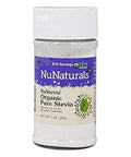 NuNaturals Organic 100% Pure Stevia Extract Powder Sweetener, 1 oz