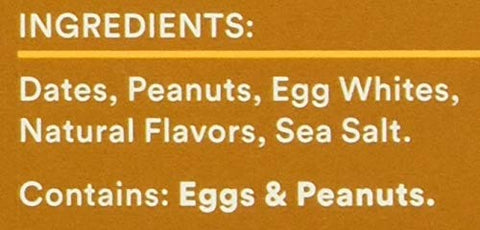 RxBar Peanut Butter Protein Bar, 0.125 Ounce (Pack of 12)