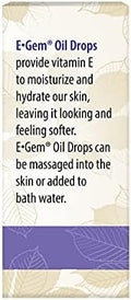 Carlson EGem Oil Drops 5000 IU Vitamin E Moisturizes and Nourishes Skin Skin and Bath Oil 0.5 Fl Oz (Pack of 1)