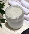Beef Tallow & Magnesium Body Butter - Grass Fed And Finished Beef Tallow Magnesium Cream- Handmade Moisturizer For Cracked, Dry, Itchy Skin- Eczema Cream- Diaper Rash (Oatmeal & Honey)