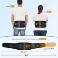 Comfytemp Cordless Heating Pad With Back Brace For Lower Back Fsa Eligible Hsa Portable Wireless Wearable Heated Rechargeable Lumbar Support Fathers Day Dad s 3 Heat 3 Timer 52""(No Massage)