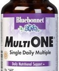 Bluebonnet Nutrition Mult One (With Iron) Daily Nutritional Support Vegetarian Friendly Kosher Gluten Dairy 60 Vegetable Capsules 60 Servings