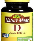Nature Made Vitamin D3 1000 Iu 100 Tablets (2 Pack)
