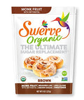 Swerve Organic Monk Fruit Brown Sugar Replacement Sweetener, 8 Ounce (Pack of 2)