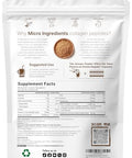 Micro Ingredients Multi Collagen Peptides Powder 2Lb Type I Ii Iii V X Biotin Vitamin C & Hyaluronic Acid Chocolate Flavor Supports Hair Skin & Joint Health Keto Non-Gmo