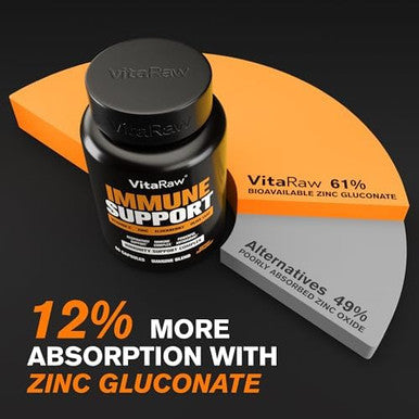 Immune Support Vitamins - Elderberry With Zinc, Vitamin C, And Garlic For Adults - Sambucus Black Elderberry Capsules & Echinacea Immunity Renewal Complex - Powerful Vegan 10 In 1 Immune Defense