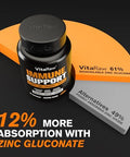 VitaRaw Immune Support Vitamins Elderberry with Zinc Vitamin C and Garlic for Adults Sambucus Black Elderberry Capsules and Echinacea Immunity Renewal Complex