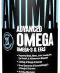 Animal Advanced Omega Essential Fatty Acids High Potency 3500Mg Omega 3 & Omega 6 Supplement With Epa Dha Ala Cla Gla For Heart Brain Joint Skin Eye Metabolism Immune Health 30 Day Pack