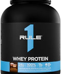 Rule 1 Proteins Whey Protein " 24G Fastacting Protein From Allwhey Sources With Naturally Occurring Eaas & Bcaas For Workout Recovery Or Anytime Use (5 Pounds Vanilla Ice Cream)