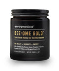 Bee-Ome Gold by Enviromedica - Unpasteurized Raw Manuka Honey with Probiotics, Royal Jelly, Bee Pollen & Propolis, Functional Superfood Honey, 7.4oz