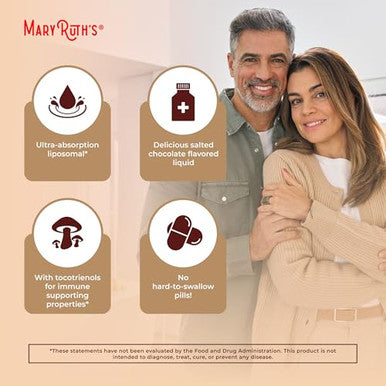 Maryruth's Organics Mushroom Mushroom Supplement Mushroom Liquid Vitamin Reishi Mushroom Supplement 1522 Fl Oz