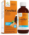 Terry Naturally Curamed Syrup Brain & Immune Health Support Supplement Curcumin Absorption Formula With Turmeric Essential Oil Gluten & Vegan Supplement 8 Fl Oz