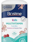 Biostime Kids Prebiotic & Probiotic Gummies (Ages 4+) Probiotics For Kids Includes 2 Billion Cfu To Support Digestive Health No Added Sugar Fruity Bites From Top 9 Allergens 50 Count