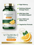 Carlyle Vitamin C Chewables | 180 Chewable Tablets | Vegetarian | Non-GMO, Gluten Free