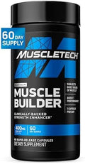 Muscletech Nitric Oxide Supplements For Men & Women Muscle Builder (60 Capsules) Nitric Oxide Booster Supplement Supports Muscle Gain & Performance 400Mg Peak Atp For Enhanced Strength