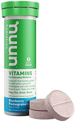 Nuun Vitamins: Blueberry Pomegranate Hydration Supplement (2 Tubes Of 12 Tabs)2