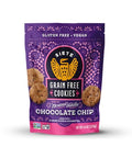 Siete Grain Free Hint of Mexican Vanilla Chocolate Chip Cookies | Vegan | Gluten Free | Non GMO | Dairy Free | Made with Almond Flour & Coconut Oil | 4.5 Oz. Bag (Pack of 6)