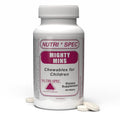 NutriSpec MightyMins Multivitamin for Kids with Iron in Chewable Form for Children from 6 Months Through Adolescence Easier to Absorb Gentle On Digestion 240 Wafers
