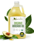 Kevala Organic Avocado Oil - 64 fl oz - 1.8 L - Half a Gallon - Cold Pressed - Avocado Oil for Cooking - Organic Vegetable - High Smoke Point Ã¢â‚¬â€œ For Skin and Hair