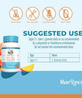 MaryruthS Vitamin K2+D3 Gummies (Peach Mango and Apricot) and Usda Organic Probiotic Drops Clean Label Project Verifieda' Vitamins For Joint Support and Overall Health Vegan NonGmo Gluten
