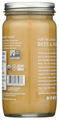 BEE HARMONY Organic Eucalyptus Raw Creamed Honey, 12 OZ