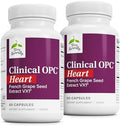 Terry Naturally Clinical Opc Heart Heart Health Supplement With Magnesium Vitamin B6 Grape Seed Extract Dietary Supplement For Artery Health & Circulation 60 Capsules