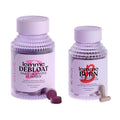 Lemme Debloat And Burn - Metabolism Bloat Support Gut Health & Weight Management With Clinically Studied Probiotics Prebiotics Green Tea Extract Vitamins B6 & B1 - Gluten-Free 60 Count Ea