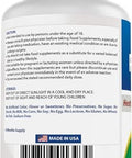 Best Naturals Probiotic 10 Strains & 30 Billion Cfu Intestinal Flora 120 Veggie Capsules Shelf Stable Probiotic (4146365)