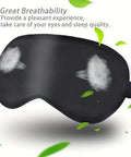 Innoflyx 100 6A Mulberry Silk Sleep Mask For Women & Men Soft Breathable Eye Mask For Sleep Blackout Design For Migraine Relief & Puffy Eyes Perfect For Travel Office Airplane Eye Care