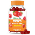 Lifeable Multivitamin for Men Gummies VIT A C D E B1 B2 Niacin B5 B6 Folate B12 Biotin Iodine Zinc Chromium Ginseng Lycopene Inositol Mens Multivitamins Gummies 90 Gummies