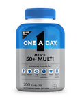 One A Day Men's 50+ Healthy Advantage Multivitamin Multivitamin for Men with Vitamins A C E B6 B12 Calcium and Vitamin D Tablet 200 Count (Pack of 1)