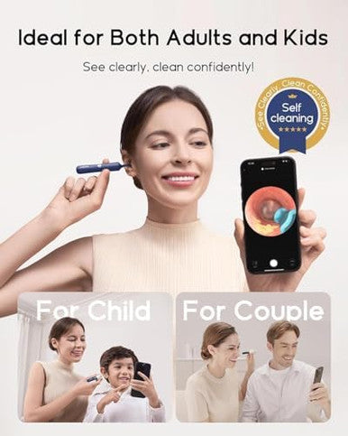 Bebird Earsight Plus D39R Ear Wax Removal Tool Camera Fsa Hsa Eligible Items Ear Cleaner With Flexible Ear Camera Otoscope Visual Ear Pick Tweezers Wax Remover Ear Cleaning Kit For Family