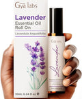 Gya Labs Frankincense & Lavender Roll On Set - Essential Oils Aromatherapy Roll On With Essential Oil Set - 2X0.34 Fl Oz - Gya Labs