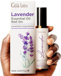 Gya Labs Frankincense & Lavender Roll On Set - Essential Oils Aromatherapy Roll On With Essential Oil Set - 2X0.34 Fl Oz - Gya Labs