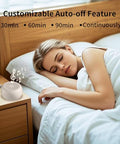 Easysleep White Noise Sound Machine Portable Sleep Machine For Baby Adult With 30 Soothing Sounds 12 Night Light Colors 4 Timer Memory Function Rechargeable Noise Machines For Sleeping Office