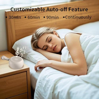 Easysleep White Noise Sound Machine Portable Sleep Machine For Baby Adult With 30 Soothing Sounds 12 Night Light Colors 4 Timer Memory Function Rechargeable Noise Machines For Sleeping Office
