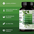 Emerald Labs Estrogen Detox - Supports Hormone Balance For Women & Men - Includes I3C, Dim & Setria L-Glutathione - Vegan, Gluten- - 60 Vegetable Capsules (30-Day Supply)