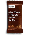 RXBAR Whole Food Protein Bar, Peanut Butter Chocolate (6 Boxes, 24 Bars)