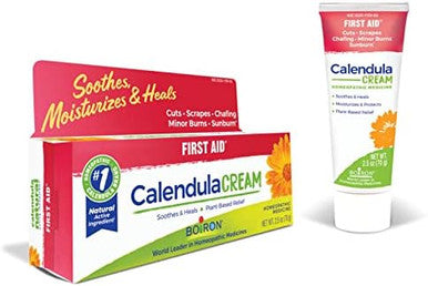 Boiron Calendula Cream For Relief From Rashes Skin Irritations Razor Burn Insect Bites Or Sunburns Nongreasy And Fragrance 2.5 Oz