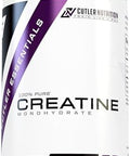Cutler Nutrition Pure Creatine Monohydrate 5G Per Serving 50 Servings Premium Muscle Builder Enhances Strength Performance & Recovery Unflavored For Easy Mixing