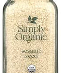 Unpretentious White Sesame Seeds, 1 Gallon, Hulled, Natural, Mild Nutty Flavor