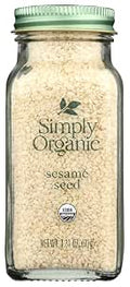 Unpretentious White Sesame Seeds, 1 Gallon, Hulled, Natural, Mild Nutty Flavor