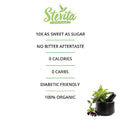 Stevita Organic Stevia 8 oz Pouch AllNatural Stevia Extract Natural Sweetener No Calories USDA Organic NonGMO Vegan Kosher Keto Paleo Gluten 454 Servings