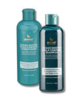 Abundant Natural Health Ocean Soothe Scalp Control Shampoo & Conditioner Bundle with Concentrated Magnesium Salt and Cucumber Juice to Hydrate Dry, Flaky Scalps, Nourish Hair Follicles, 300mL ea