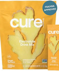Cure Hydration Plantbased Electrolyte Drink Mix No Added Sugar Fsahsa Dehydration Relief Powder Made With Coconut Water Nongmo Vegan Pouch Of 14 Packets Watermelon