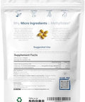 Micro Ingredients L Methylfolate 15Mg 240 Softgels Active 5Mthf With B6 and Methyl B12 Methylated Vitamin B9 With Coconut Oil